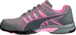 'Puma' Women's Celerity Knit Low Steel Toe - Grey / Pink -Footwear Sales Store 642915 CELERITY KNIT PINK WNS LOW 804 left 1024x1024@2x