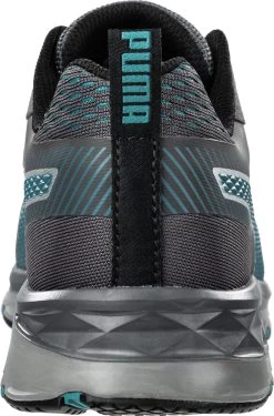 'Puma' Women's Fuse Knit Motion Protect EH Low Comp Toe - Grey / Turquoise -Footwear Sales Store 643905 FUSE KNIT BLUE WNS LOW back 1024x1024@2x