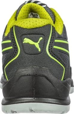 'Puma' Women's Fuse TC Low ESD Steel Toe - Black / Lime Green -Footwear Sales Store 644105 FUSE TC GREEN WNS LOW 205 back 1024x1024@2x