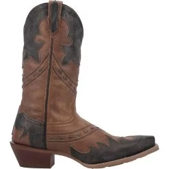 'Laredo' Men's 12" Porter Overlay Western Snip Toe - Tan -Footwear Sales Store 68408 2 1024x1024@2x