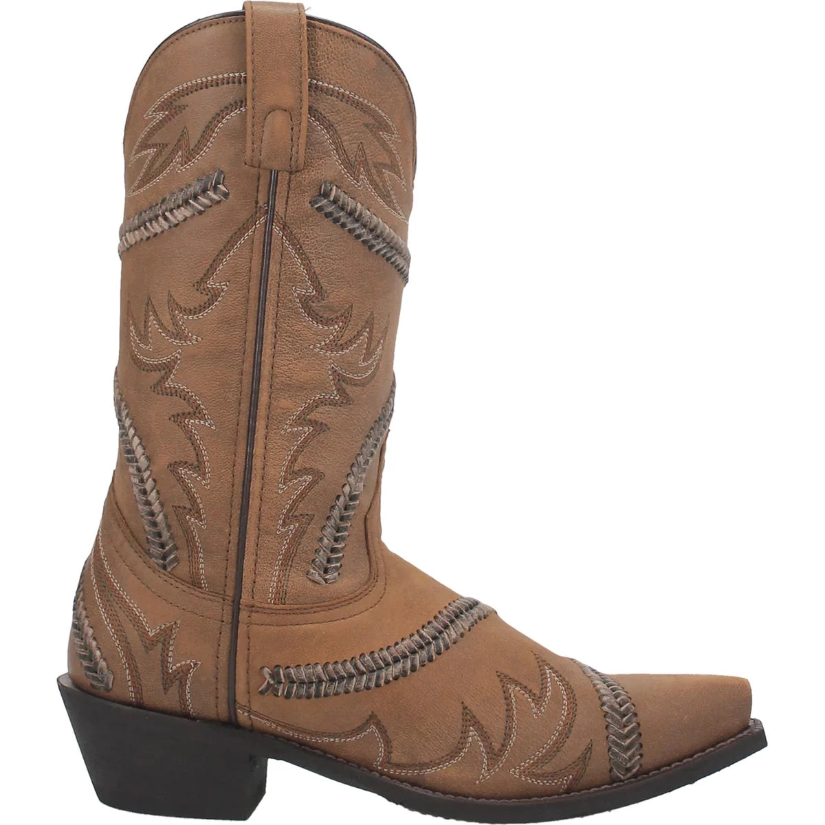 'Laredo' Men's 12" Lawry Western Fashion Snip Toe - Tan 1 'Laredo' Men's 12" Lawry Western Fashion Snip Toe - Tan