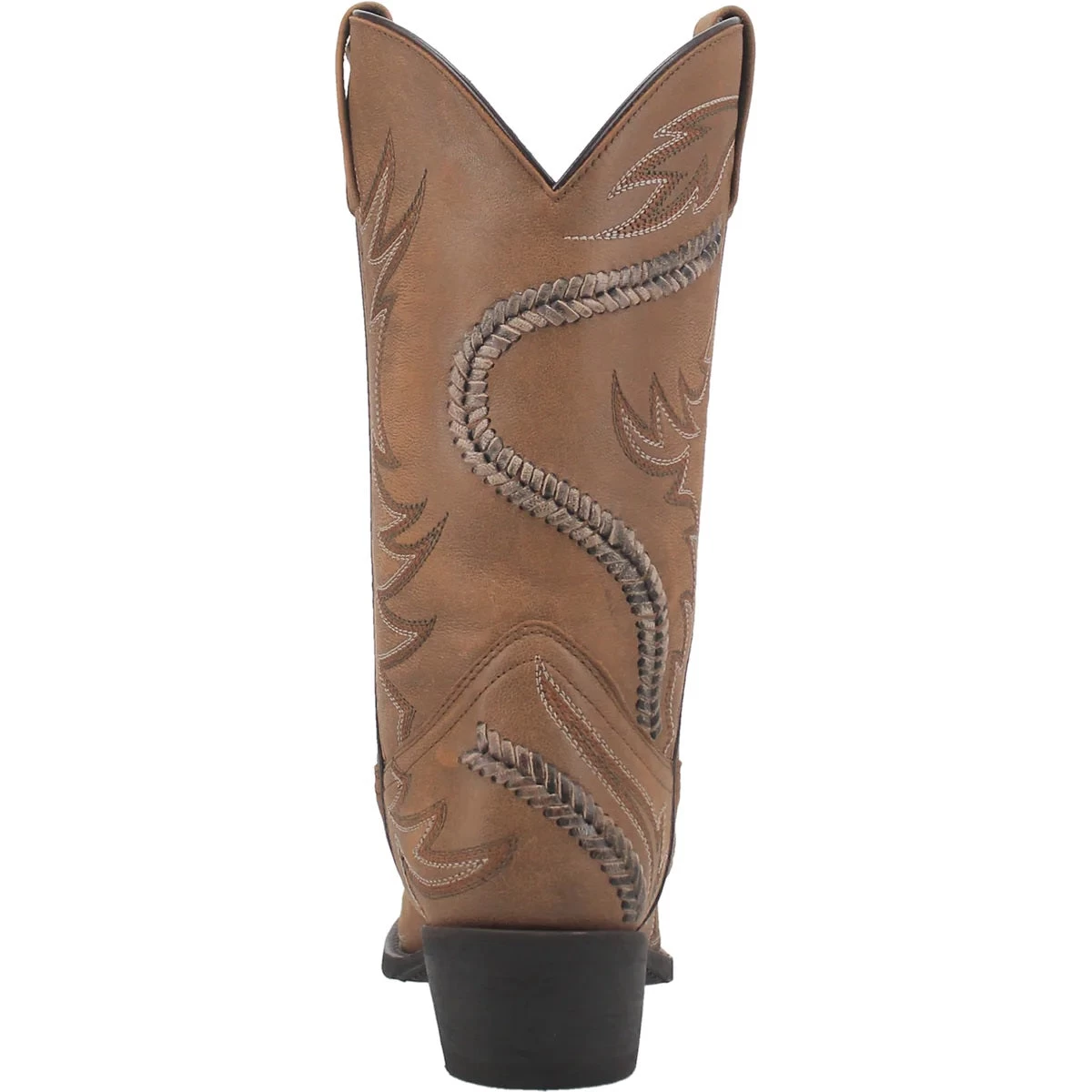 'Laredo' Men's 12" Lawry Western Fashion Snip Toe - Tan 5 'Laredo' Men's 12" Lawry Western Fashion Snip Toe - Tan - Image 5
