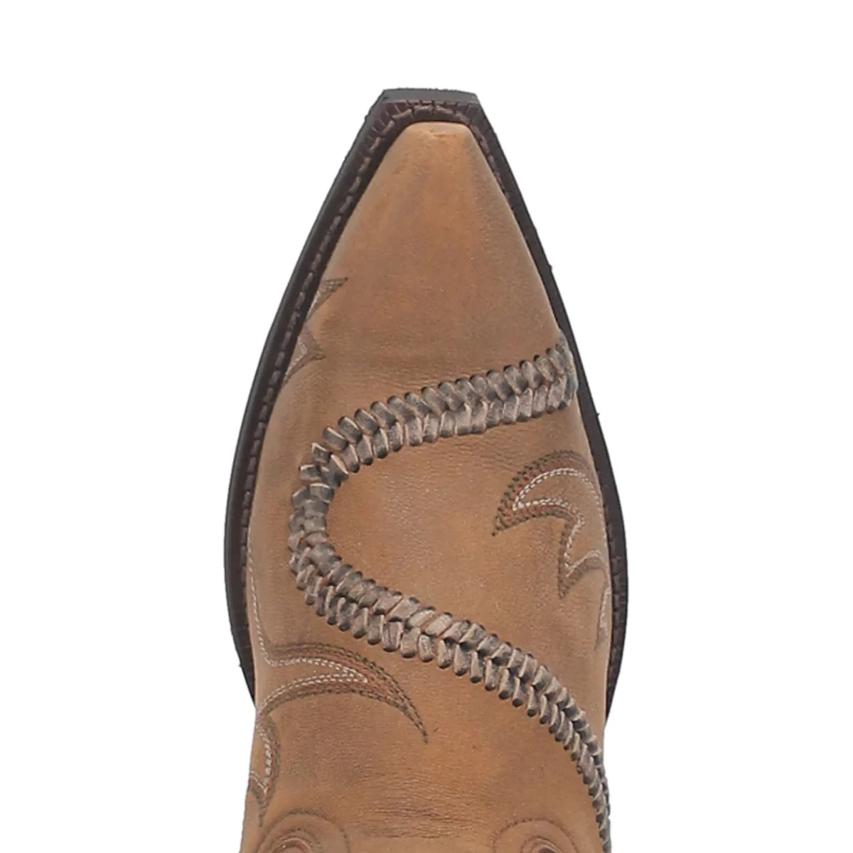 'Laredo' Men's 12" Lawry Western Fashion Snip Toe - Tan 2 'Laredo' Men's 12" Lawry Western Fashion Snip Toe - Tan - Image 2