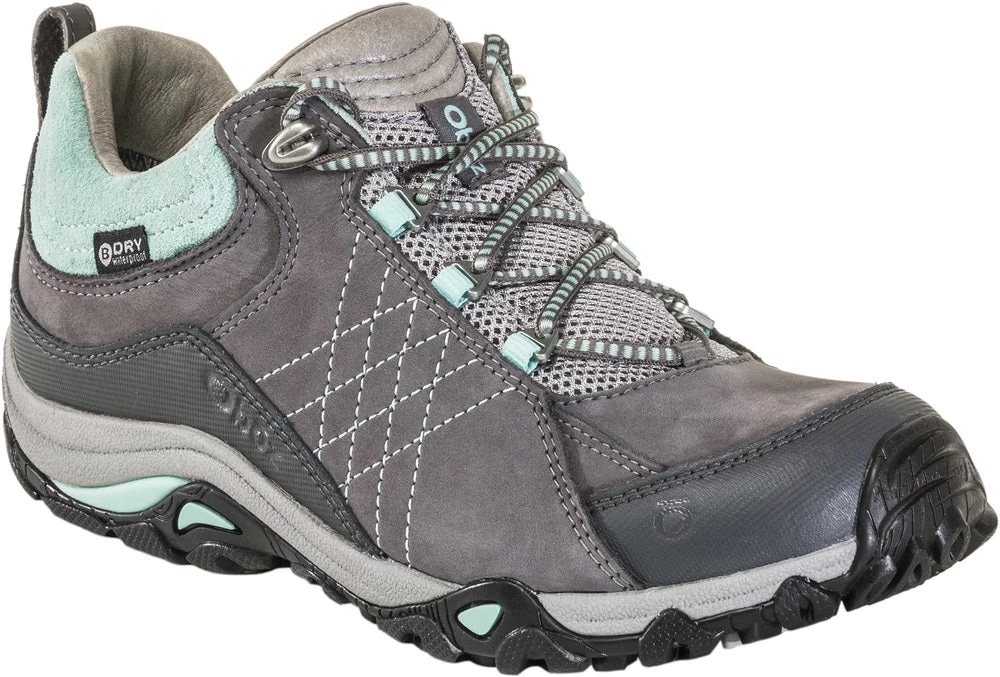 Oboz Footwear 'Oboz' Women's Sapphire Low WP Low Hiker - Charcoal / Beach Glass (Wide) 3 Oboz Footwear 'Oboz' Women's Sapphire Low WP Low Hiker - Charcoal / Beach Glass (Wide) - Image 3
