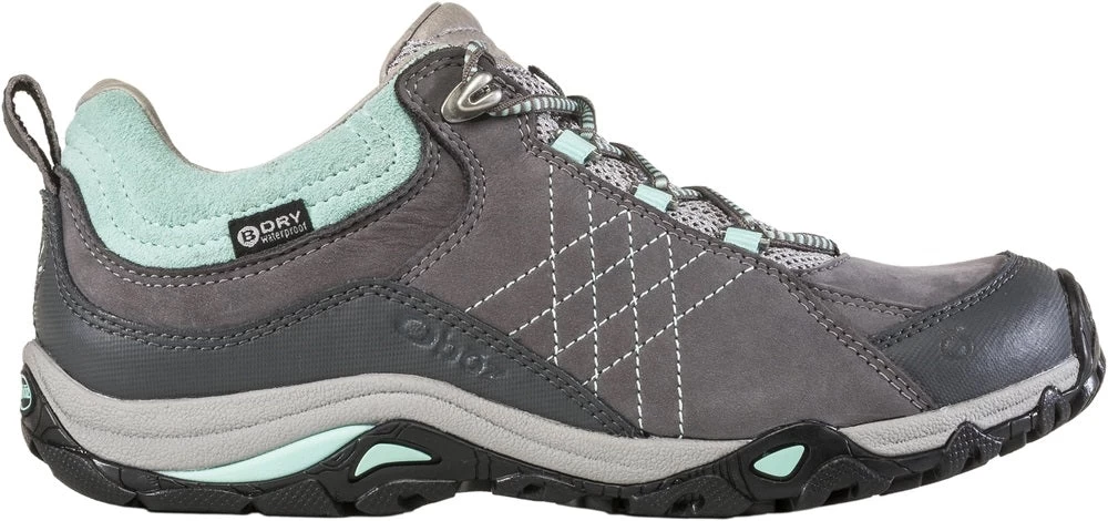 Oboz Footwear 'Oboz' Women's Sapphire Low WP Low Hiker - Charcoal / Beach Glass (Wide) 1 Oboz Footwear 'Oboz' Women's Sapphire Low WP Low Hiker - Charcoal / Beach Glass (Wide)