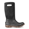 'Bogs' Women's 13" Whiteout Fleck Insulated WP Winter - Black Multi