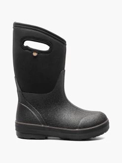 'Bogs' Kids Classic II Solid Insulated WP Rain Boots - Black