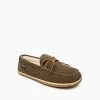 'Minnetonka' Men's Taft Slipper - Autumn Brown