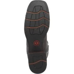 'Laredo' Men's 12" Axel Western Square Toe - Charcoal Black -Footwear Sales Store 7927 7 1024x1024@2x