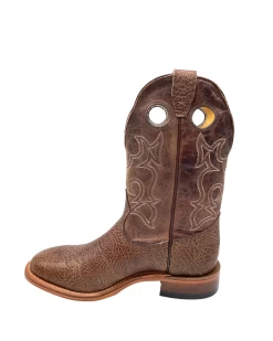 'Boulet' Men's 12" Roper Western Round Toe - Shoulder Noce Taurus / Organza Brown -Footwear Sales Store 82096 1024x1024@2x