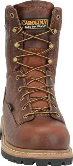 'Carolina' Men's 8" Grind WP Comp Toe Boot - Brown -Footwear Sales Store CA5529 Toe 1024x1024@2x
