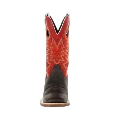 'Durango' Men's 13" Rebel Pro Western Square Toe - Chestnut / Crimson -Footwear Sales Store DDB0222 front 1024x1024@2x