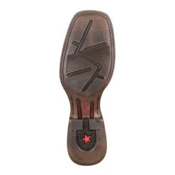 'Durango' Men's 13" Rebel Pro Western Square Toe - Chestnut / Crimson -Footwear Sales Store DDB0222 outsole 1024x1024@2x
