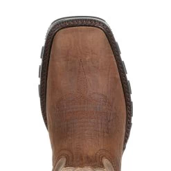 'Durango' Men's 11" Maverick XP Western Work Square Toe - Brown / Tan -Footwear Sales Store DDB0242 birdseye 1024x1024@2x