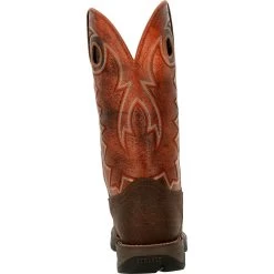 'Durango' Men's 12" REBEL Western Square Toe - CIMARRON BROWN -Footwear Sales Store DDB0327 back 1024x1024@2x