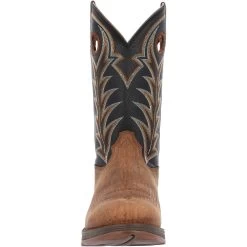 'Durango' Men's 12" Rebel Western Round Toe - Oak Bark / Midnight -Footwear Sales Store DDB0428 front 1024x1024@2x