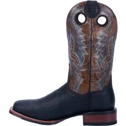 'Dan Post' Men's 11" Deuce Western Wide Square Toe - Black / Brown -Footwear Sales Store DP4558 3 1024x1024@2x