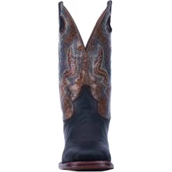 'Dan Post' Men's 11" Deuce Western Wide Square Toe - Black / Brown -Footwear Sales Store DP4558 5 1024x1024@2x