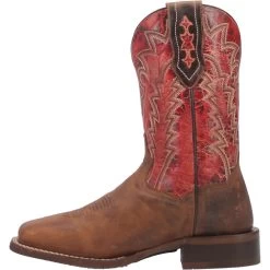 'Dan Post' Men's 11" Killeen Western Square Toe - Tan / Red -Footwear Sales Store DP4813 3 1024x1024@2x