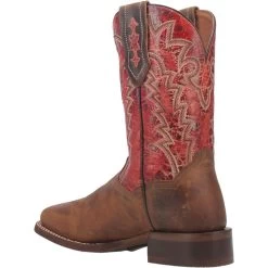 'Dan Post' Men's 11" Killeen Western Square Toe - Tan / Red -Footwear Sales Store DP4813 9 1024x1024@2x