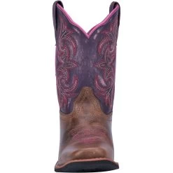 'Dan Post' Youth Majesty Leather Boot - Brown / Purple -Footwear Sales Store DPC3947 5 1024x1024@2x