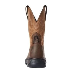 'Ariat' Men's Big Rig EH WP Soft Toe - Rye Brown -Footwear Sales Store F20 MNS WORK 10033963 heel 1024x1024@2x