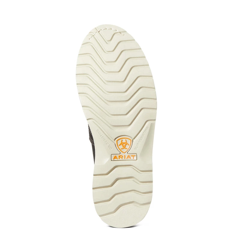 'Ariat' Women's 6" Rebar Wedge Moc Toe WP Soft Toe - Steel Grey 3 'Ariat' Women's 6" Rebar Wedge Moc Toe WP Soft Toe - Steel Grey - Image 3