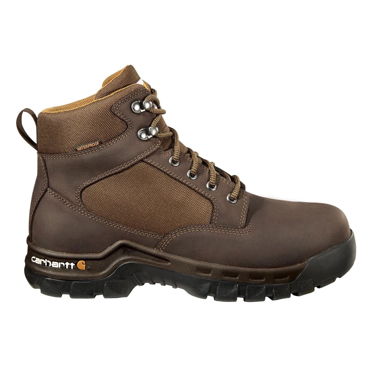 'Carhartt' Men's 6" Rugged Flex® EH WP Steel Toe - Chocolate Brown / Oil Tan 1 'Carhartt' Men's 6" Rugged Flex® EH WP Steel Toe - Chocolate Brown / Oil Tan