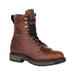 'Georgia Boot' Men's 8" Carbo-Tec LT EH WP Lacer Soft Toe - Brown -Footwear Sales Store GB00309 1024x1024@2x