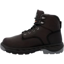 'Georgia Boot' Men's 6" OT Int. MetGuard EH WP Alloy Toe - Black -Footwear Sales Store GB00562 instep profile 1024x1024@2x