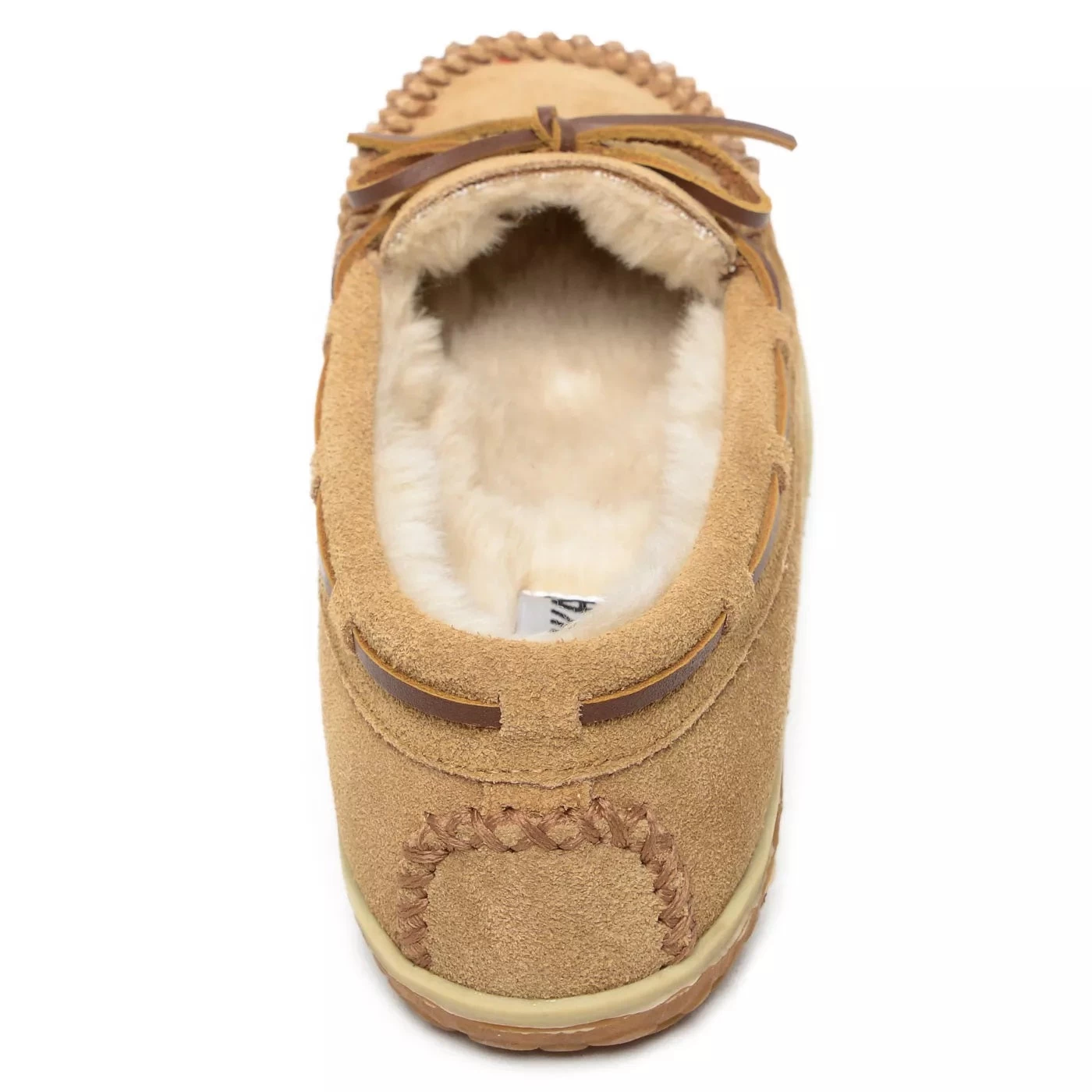 'Minnetonka' Women's Tilia Pile Lined Moc Slipper - Cinnamon 4 'Minnetonka' Women's Tilia Pile Lined Moc Slipper - Cinnamon - Image 4