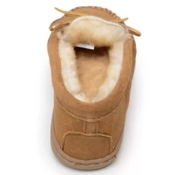 'Minnetonka' Men's Sheepskin Hardsole Moc Slipper - Tan -Footwear Sales Store GUEST 9fc2032f b308 41d8 b1b8 e3e51ba007c0 1024x1024@2x