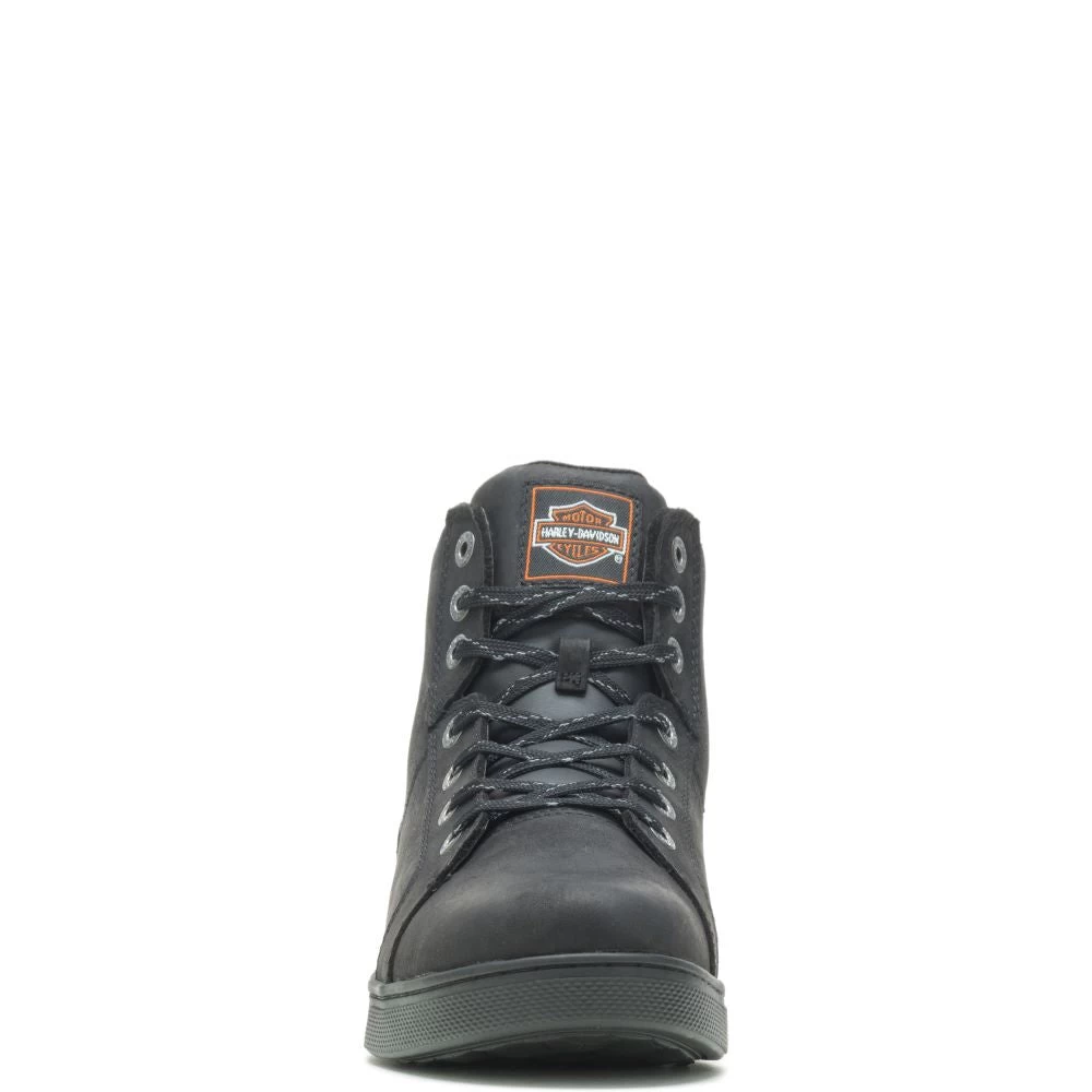 'Harley Davidson' Men's 4.75" Watkins Riding Sneaker - Black 4 'Harley Davidson' Men's 4.75" Watkins Riding Sneaker - Black - Image 4