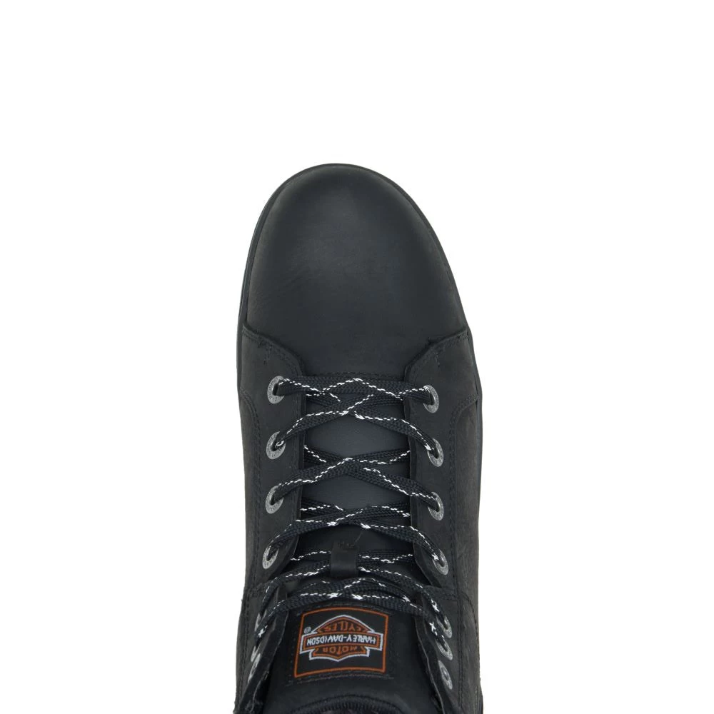 'Harley Davidson' Men's 4.75" Watkins Riding Sneaker - Black 2 'Harley Davidson' Men's 4.75" Watkins Riding Sneaker - Black - Image 2