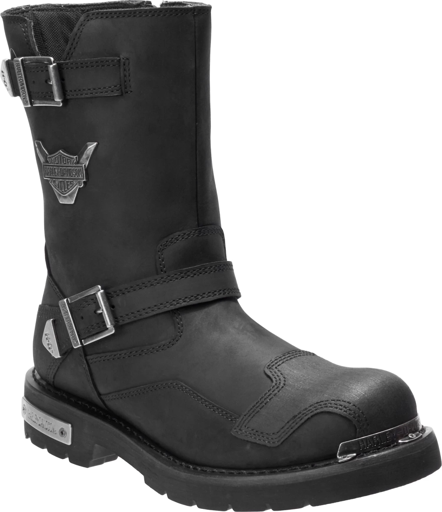 'Harley Davidson' Men's Stroman Boot - Black 2 'Harley Davidson' Men's Stroman Boot - Black - Image 2