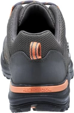'Harley Davidson' Women's Wincrest Oxford - Grey / Light Orange -Footwear Sales Store HDW D84049 121216 F17 270 1024x1024@2x