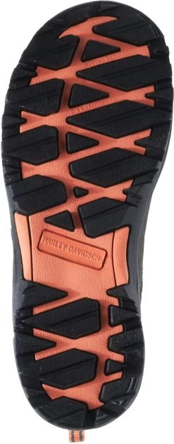 'Harley Davidson' Women's Wincrest Oxford - Grey / Light Orange -Footwear Sales Store HDW D84049 121216 F17 OUT 1024x1024@2x
