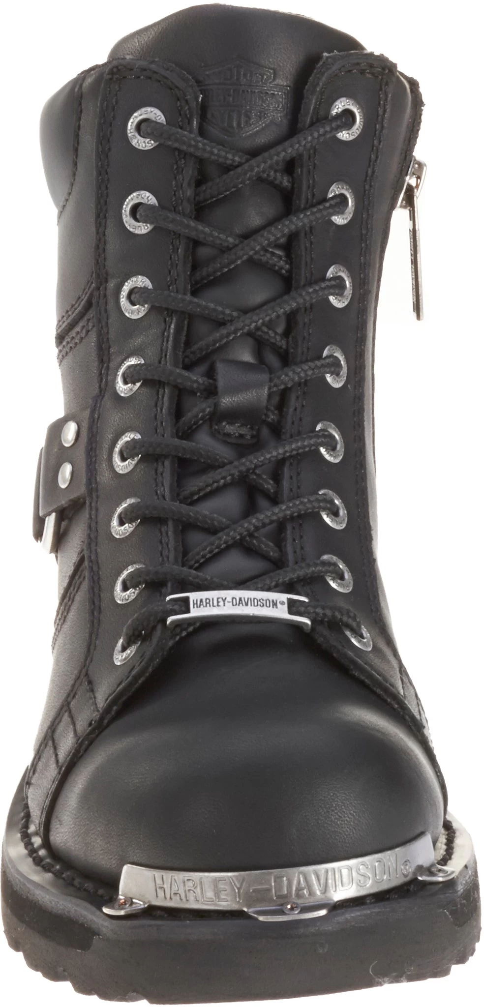 'Harley Davidson' Women's 5.5" Maddy Zip Boot - Black 2 'Harley Davidson' Women's 5.5" Maddy Zip Boot - Black - Image 2
