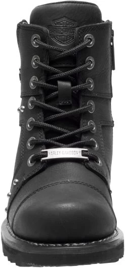 'Harley Davidson' Women's 5.5" Oakleigh Leather - Black -Footwear Sales Store HDW D84276 100317 S18 090 1024x1024@2x