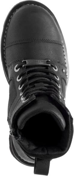 'Harley Davidson' Women's 5.5" Oakleigh Leather - Black -Footwear Sales Store HDW D84276 100317 S18 TOP 1024x1024@2x