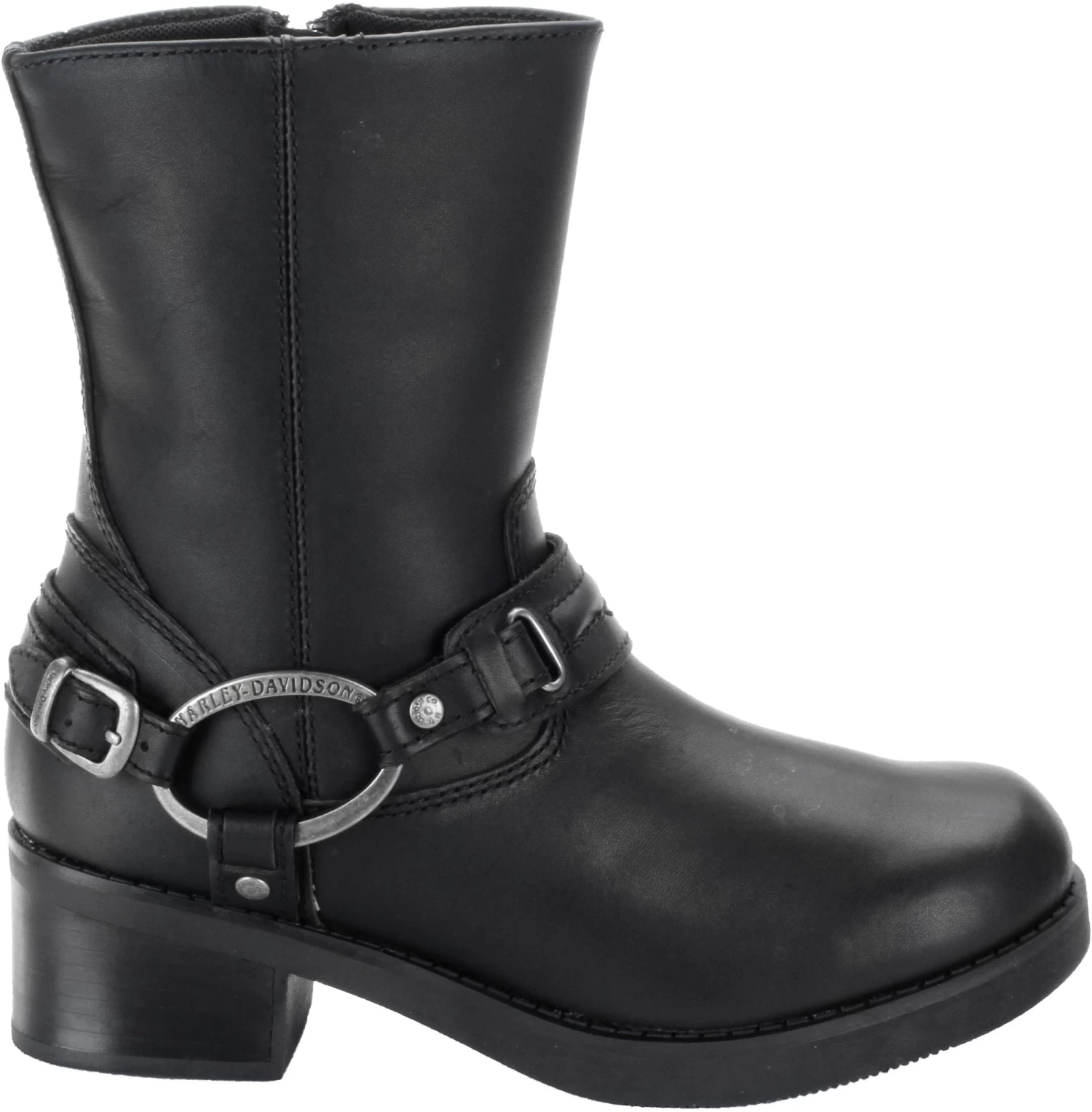 'Harley Davidson' Women's 8" Christa Harness Boot - Black 1 'Harley Davidson' Women's 8" Christa Harness Boot - Black