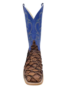 'Anderson Bean' Men's 13" HorsePower Top Hand Big Bass Square Toe - Pirarucu / Royal Sinsation -Footwear Sales Store HP80072 1024x1024@2x