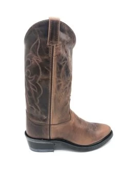 'Old West' Men's 13" Western Narrow Round Toe - Brown -Footwear Sales Store IMG 2905 1024x1024@2x