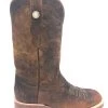 'Tanner Mark' Men's 13" Western Square Toe - Buffalo Honey / Mad Dog Honey