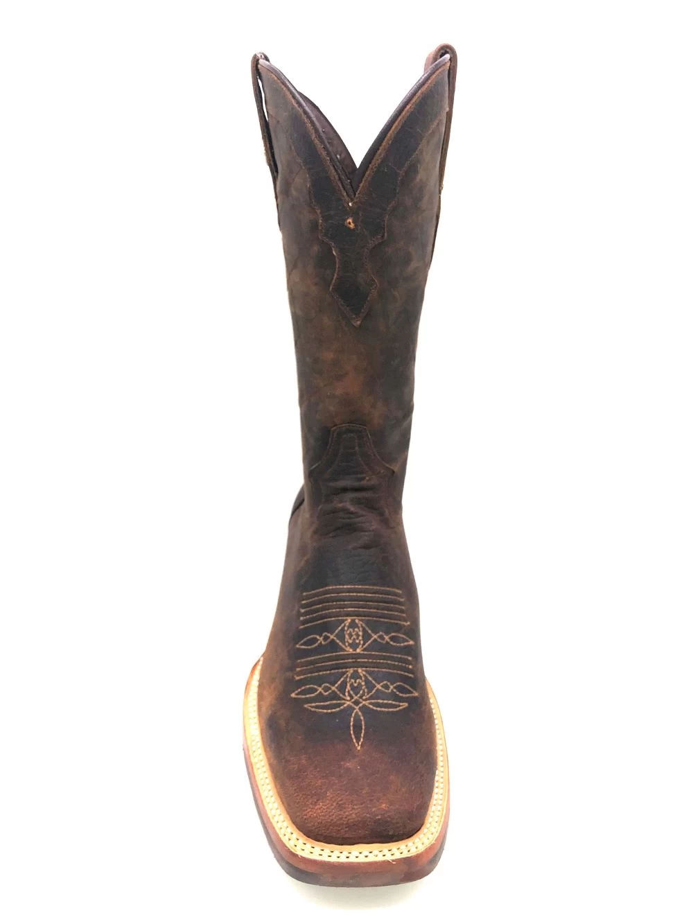 'Tanner Mark' Men's 13" Western Square Toe - Buffalo Honey / Mad Dog Honey 2 'Tanner Mark' Men's 13" Western Square Toe - Buffalo Honey / Mad Dog Honey - Image 2