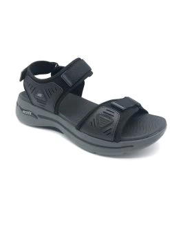 'Skechers' Men's GOwalk Arch Fit Sandal - Black / Charcoal -Footwear Sales Store IMG 3456 1024x1024@2x
