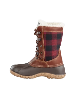 'Baffin' Women's Jasper Insulated WP Boot - Red / Black Plaid -Footwear Sales Store JASPER RAF MEDIAL 1024x1024@2x
