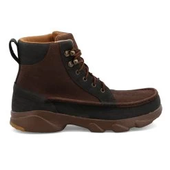 'Twisted X' Men's 6" Crossover Lace Up Soft Toe - Light Brown / Dark Green -Footwear Sales Store MIE0003.02 4800x4800 R 1024x1024@2x