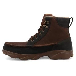 'Twisted X' Men's 6" Crossover Lace Up Soft Toe - Light Brown / Dark Green -Footwear Sales Store MIE0003.06 4800x4800 R 1024x1024@2x