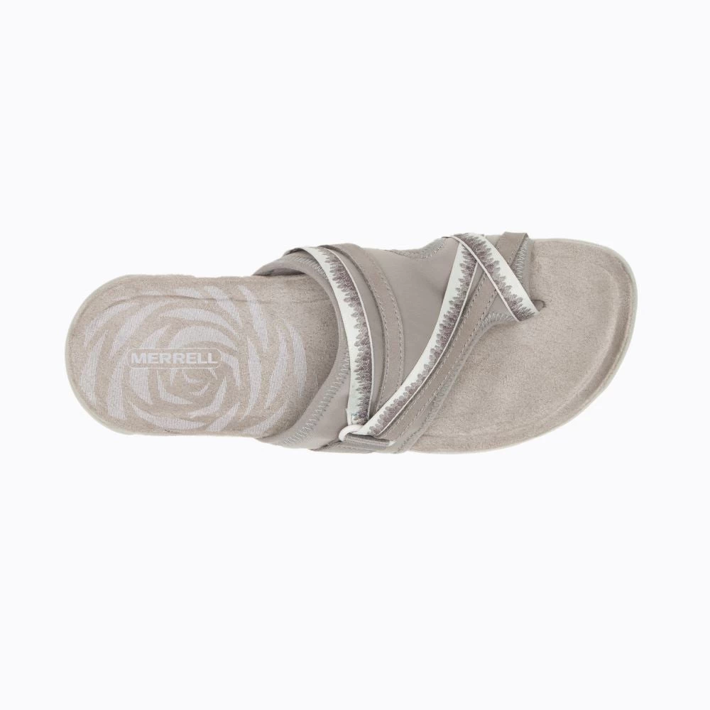 'Merrell' Women's Terran 3 Cush Post Sandal - Moon (Wide) 3 'Merrell' Women's Terran 3 Cush Post Sandal - Moon (Wide) - Image 3